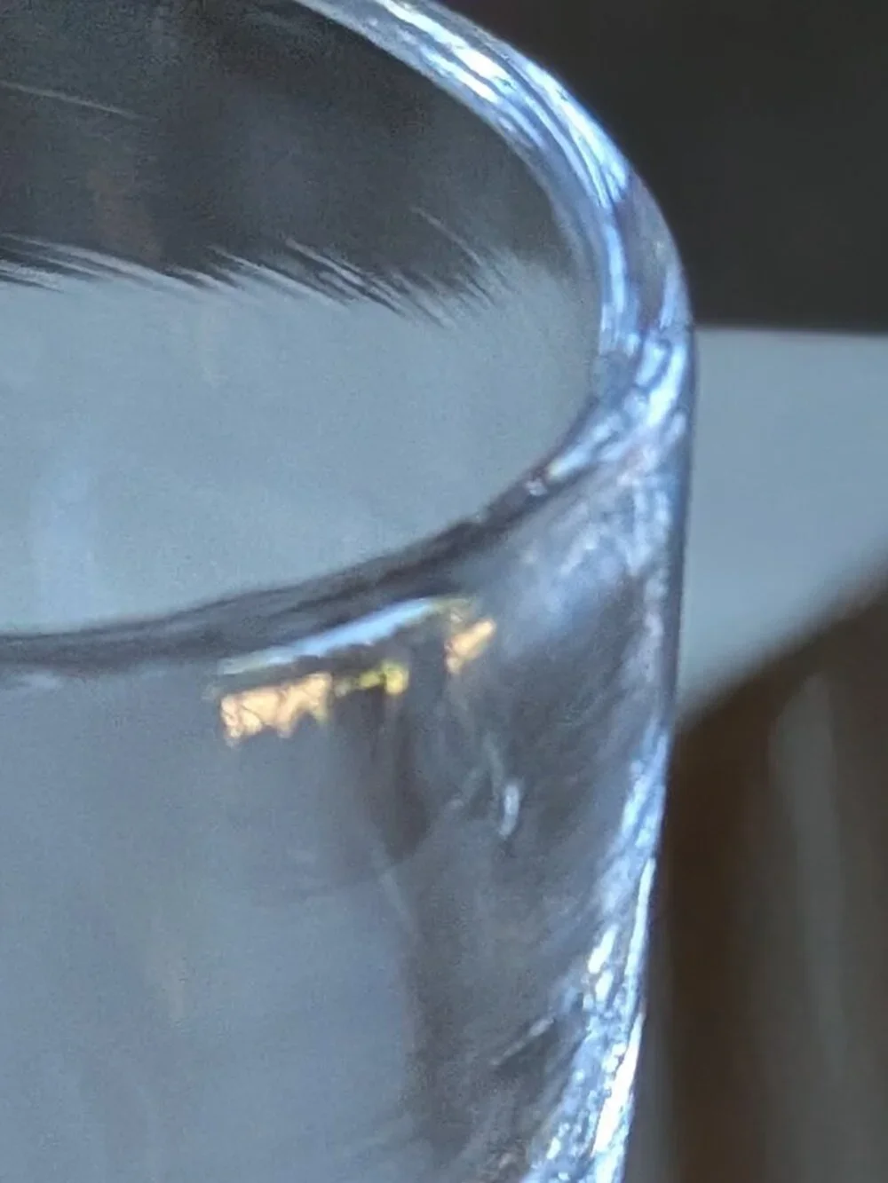Clear Glassbaby Votive Candle Holder